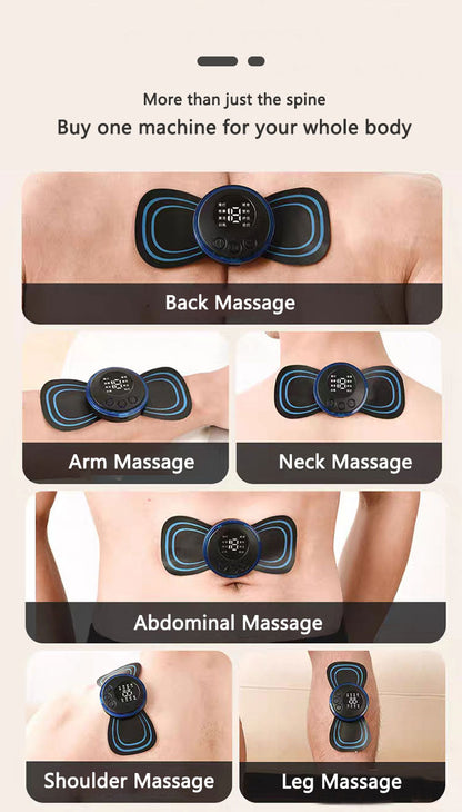 Imported Multifunctional Electric All Body Mini EMS Massager Super Intelligent