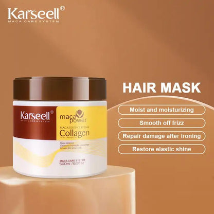 Collagen Hair Treatment Mask For Dry Damaged & All Hair Types - 500ml