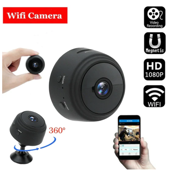 Mega Sale Offer - Mini Portable Wireless A9 Security Camera 1080P HD