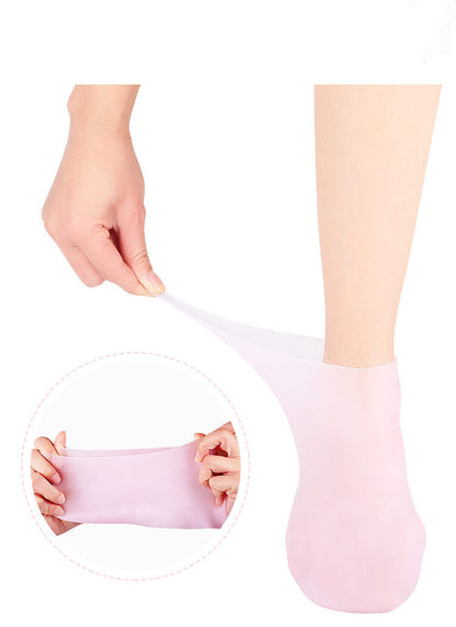 Moisturizing Ankle Silicone Soft Gel Foot Pedicure Socks